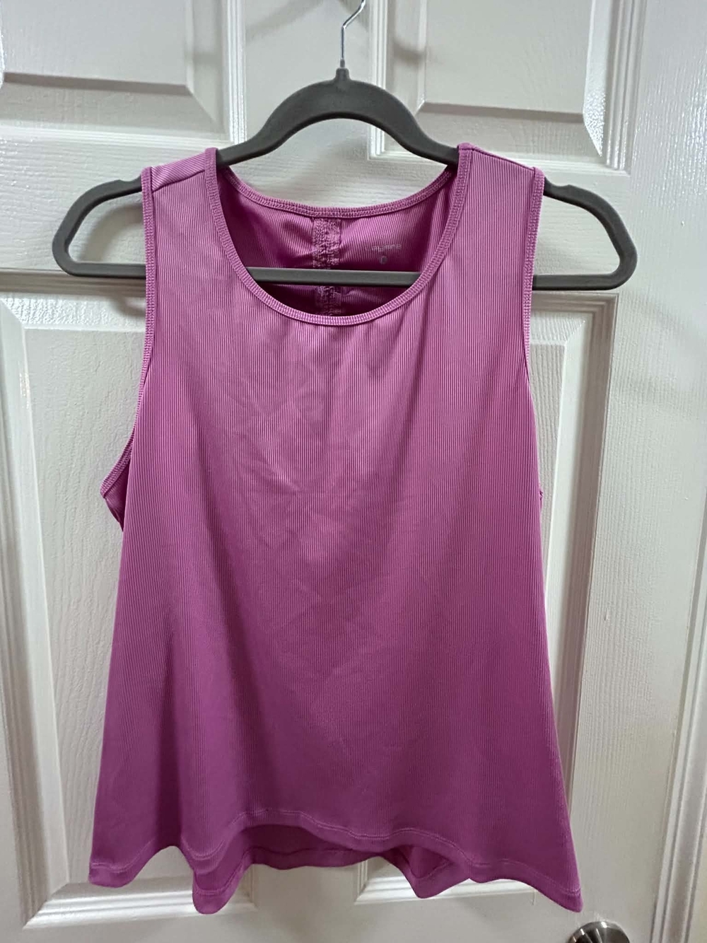 Layer 8 Women's Fuchsia Ribbed Tank Top